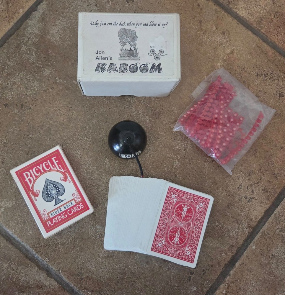 Kaboom by Jon Allen Magic Mentalism Tricks