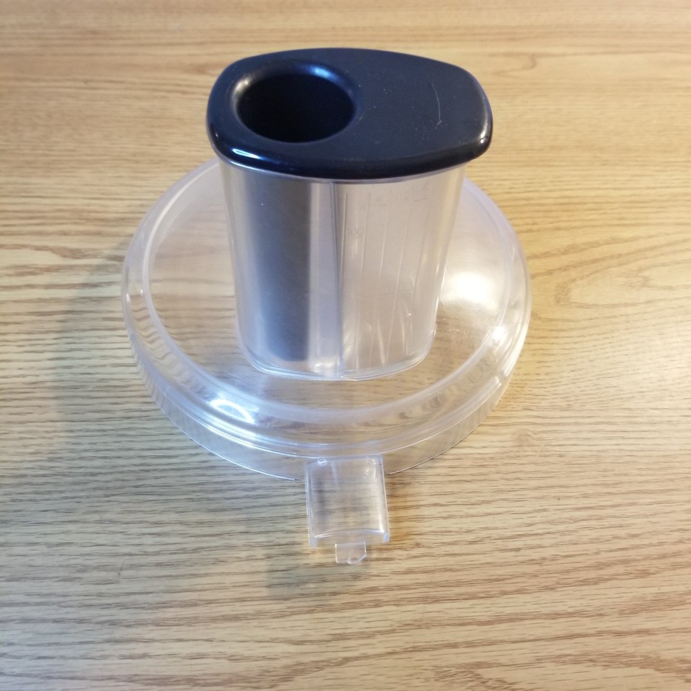 KitchenAid Lid Pusher KFP750 Food Processor Replacement Parts Clear Plastic