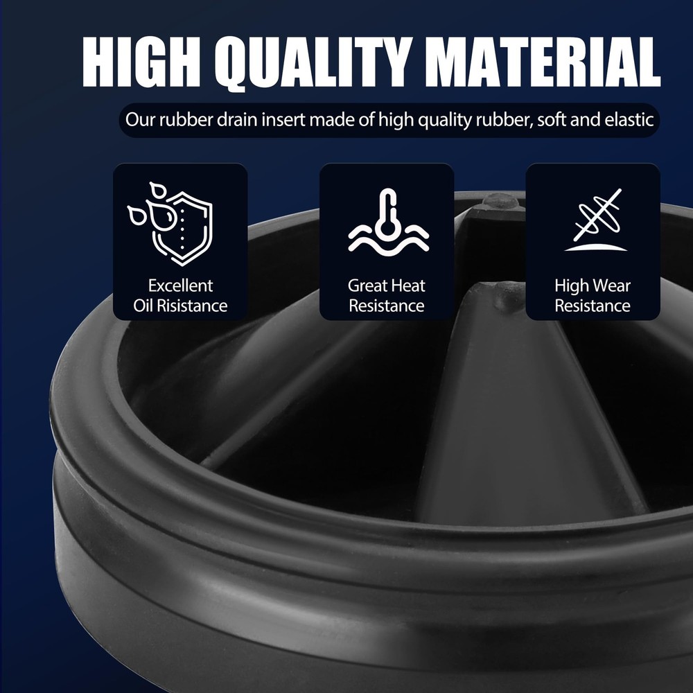 Garbage Disposal Splash Guards 3 3/8"Sink Baffle QCB-AM Replacement