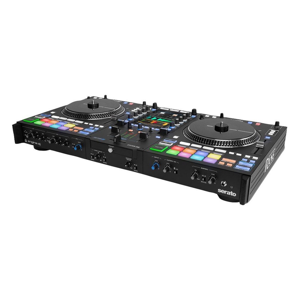 Rane SYSTEM ONE All-in-One Motorized Platters Stems Standalone DJ System Pack