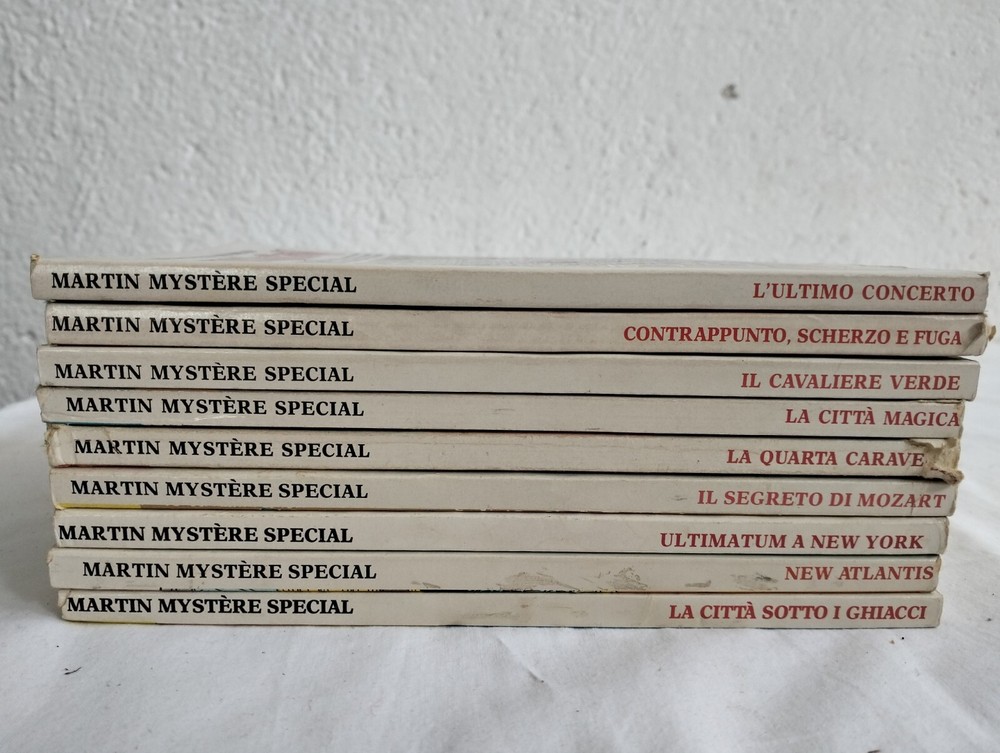 Martin Mystèr Comics 9 Comics Different Years
