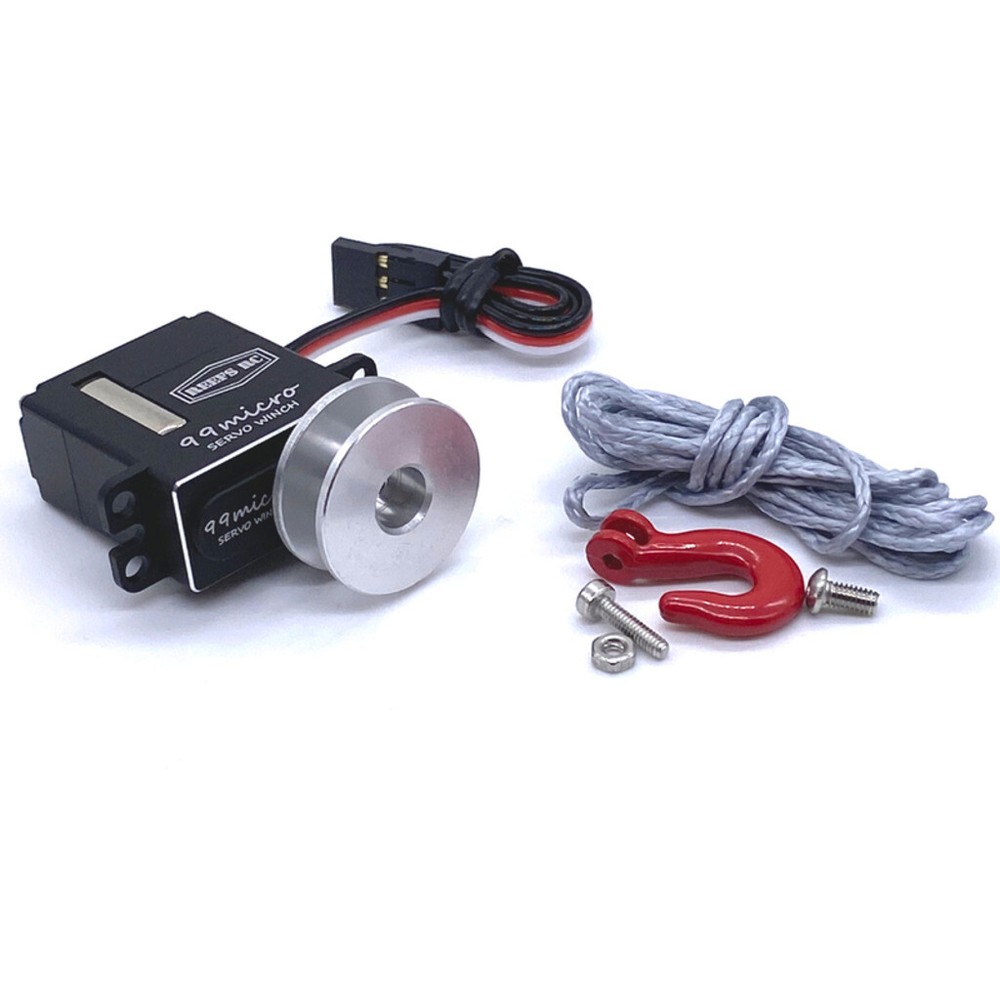 Reefs RC REEFS83 Micro Servo Winch W/ Micro Spool Kit