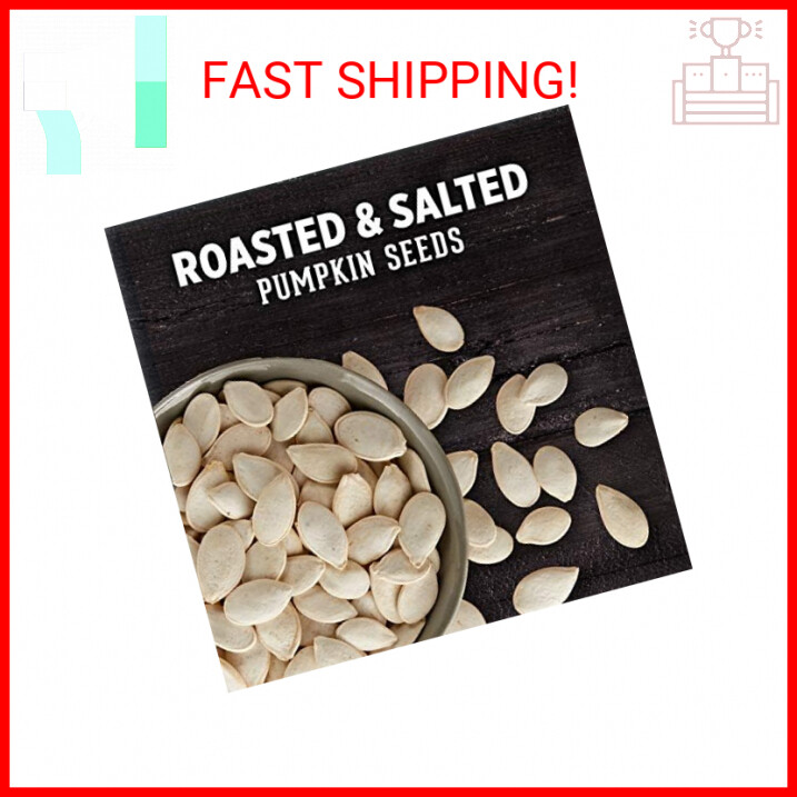 DAVID Roasted and Salted Pumpkin Seeds, 2.25 oz