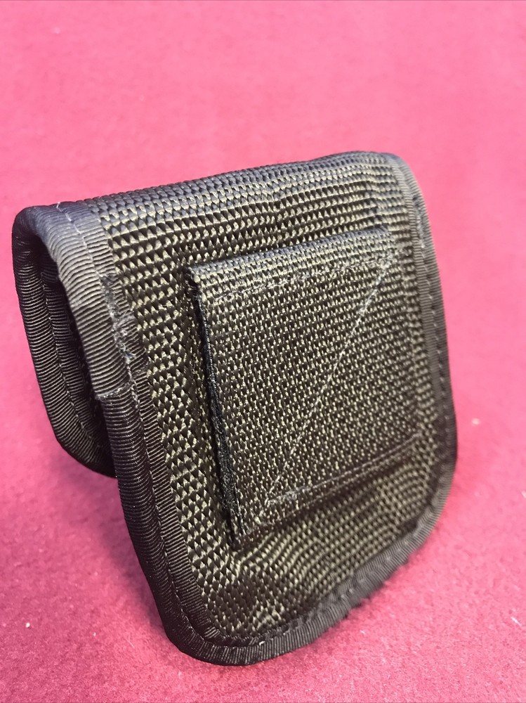 Law Enforcement Black Single Handcuff Cuff Case Pouch
