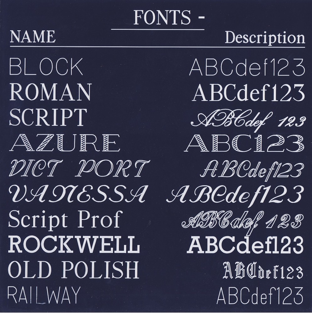 Custom Engraved Personalized Plastic Sign - new - 5x7