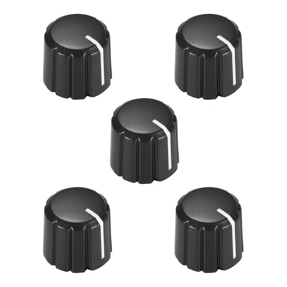5PCS 4x6mm Potentiometer Control Knobs Black