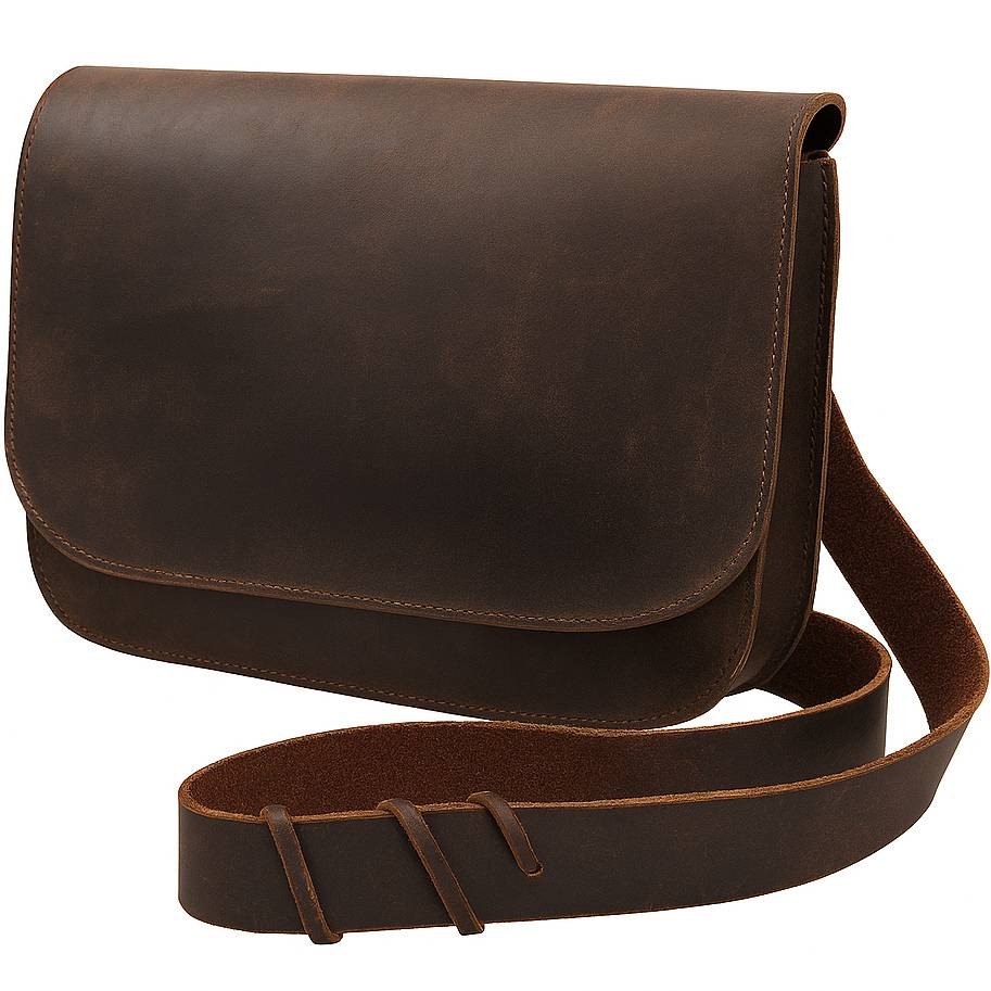 Muzzle-Loaders™ Leather Possibles Bag - Leather Muzzleloaders Shooting Bag -