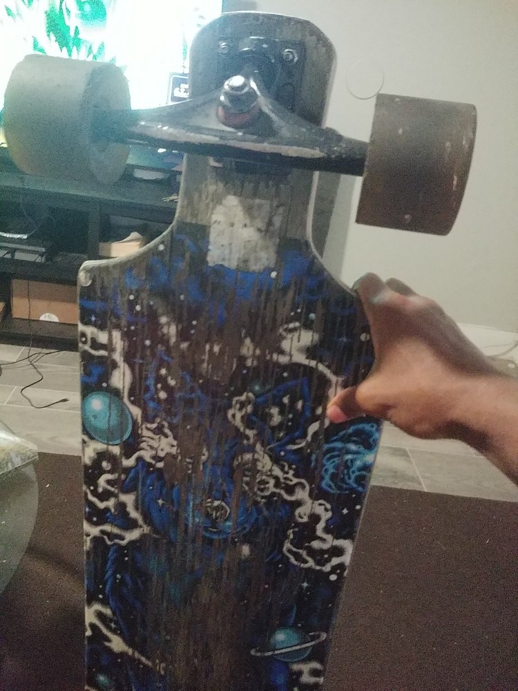 2 longboard skateboards