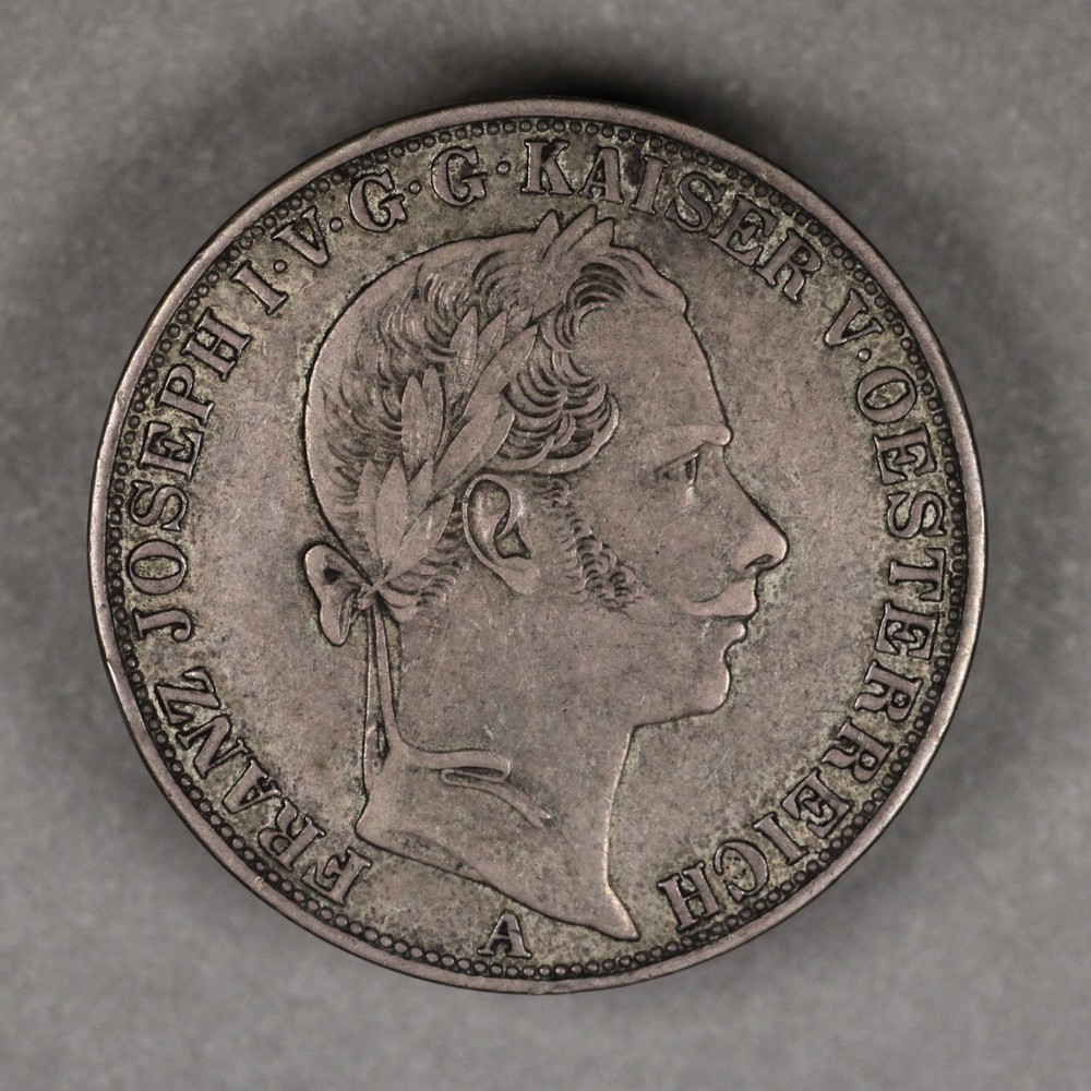 1858 A Austria Silver Thaler Vereinsthaler