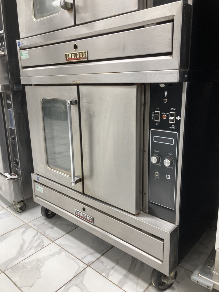 Garland double oven
