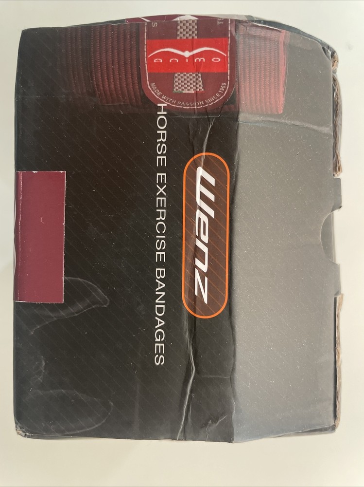 Wenz Horse Exercise Bandages Damaged Box