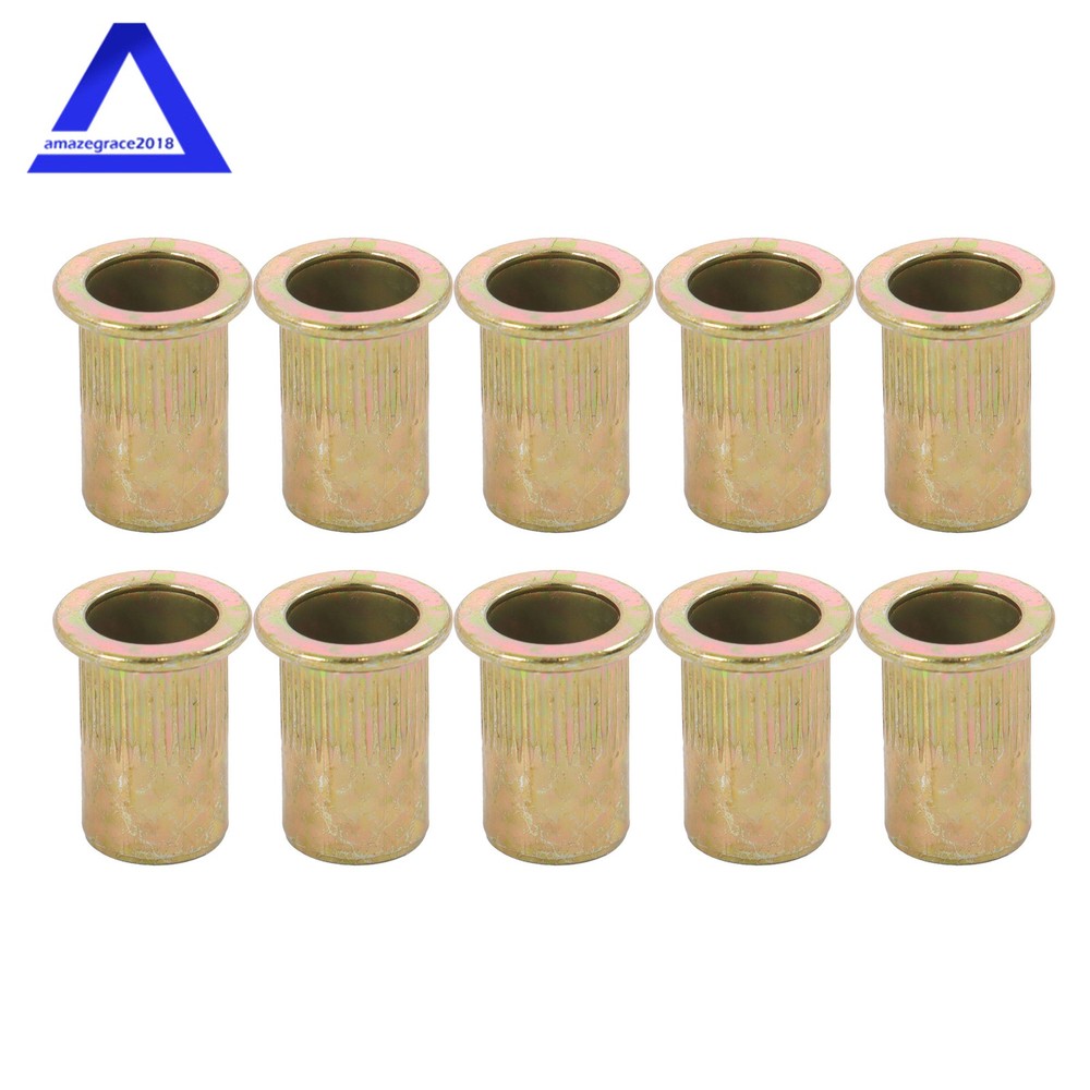 70 Pack Heavy-Duty Rivet Nut Tool Set - 14" with Extra Components With Case