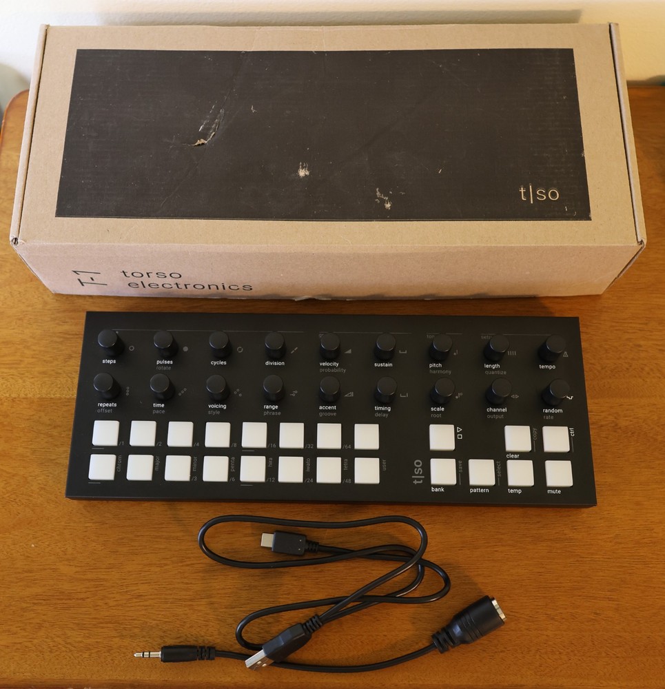 Torso Electronics T-1 Algorithmic MIDI Sequencer Controller