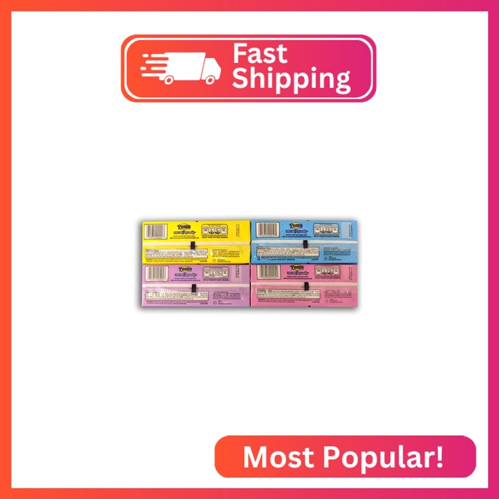 Easter Marshmallow Chicks Peeps Variety Pack 4ct.