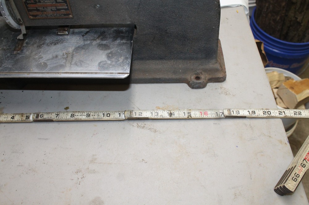 Geo T Schmidt NPDP6 Marking Machine - Working - READ description