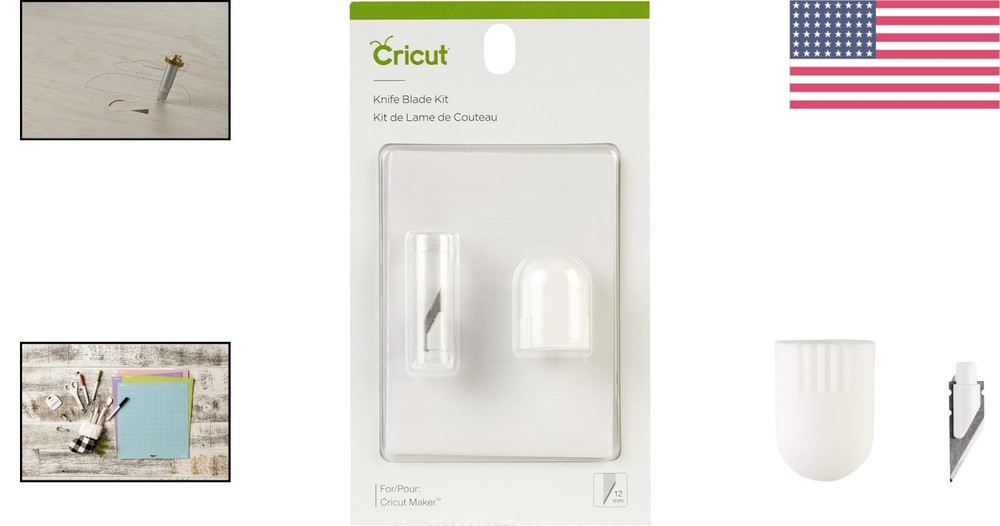 Durable 12mm Replacement Knife Blade for Maker Machine - Multicolored Cutting...