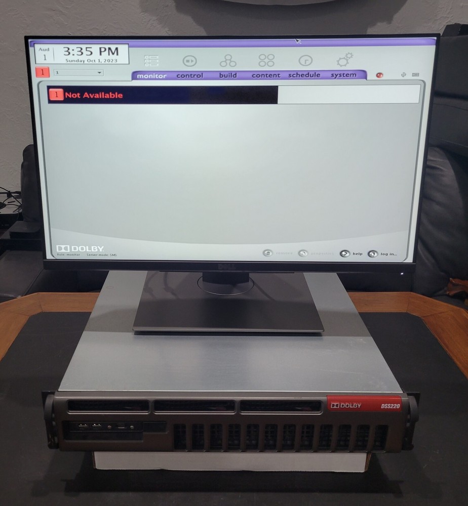 Dolby DSS220 Show Manager Server