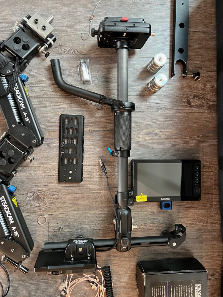 Complete Steadicam Kit (AERO 15 + Ronin Adapter + Extras)