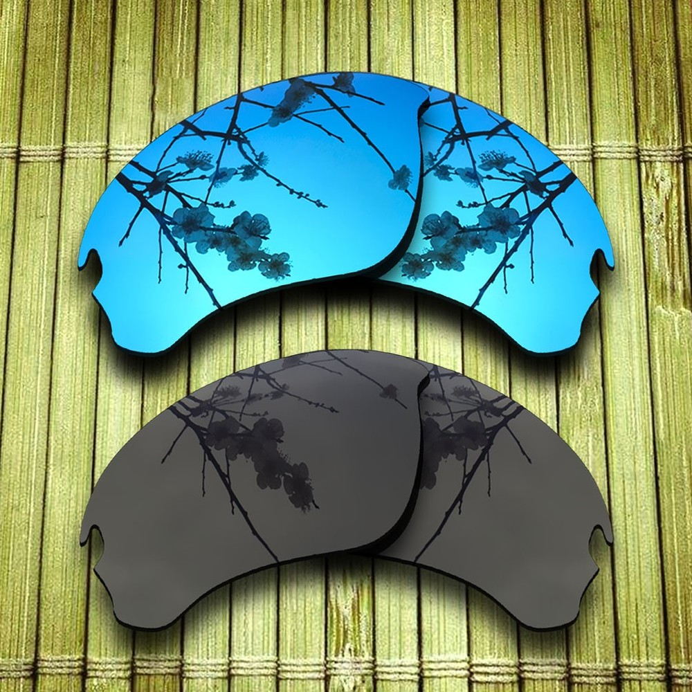 Black&Blue Replacement Lens for-Oakley Si Speed Jacket Polarized