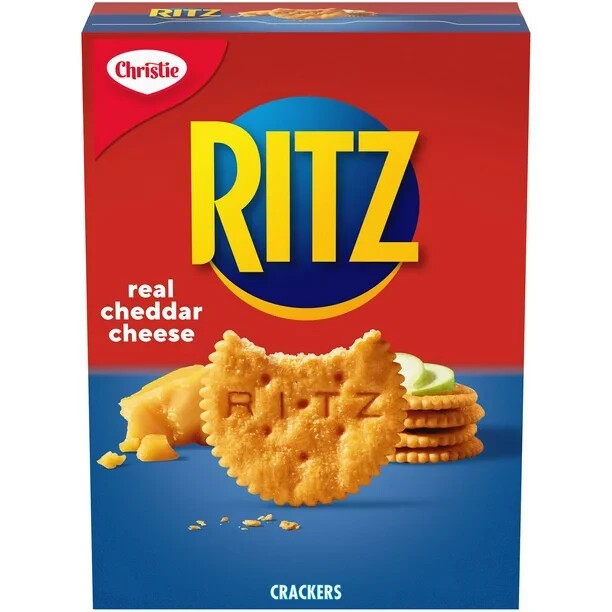 5 boxes of Christie Ritz Real Cheddar Cheese Cracker 180g Each