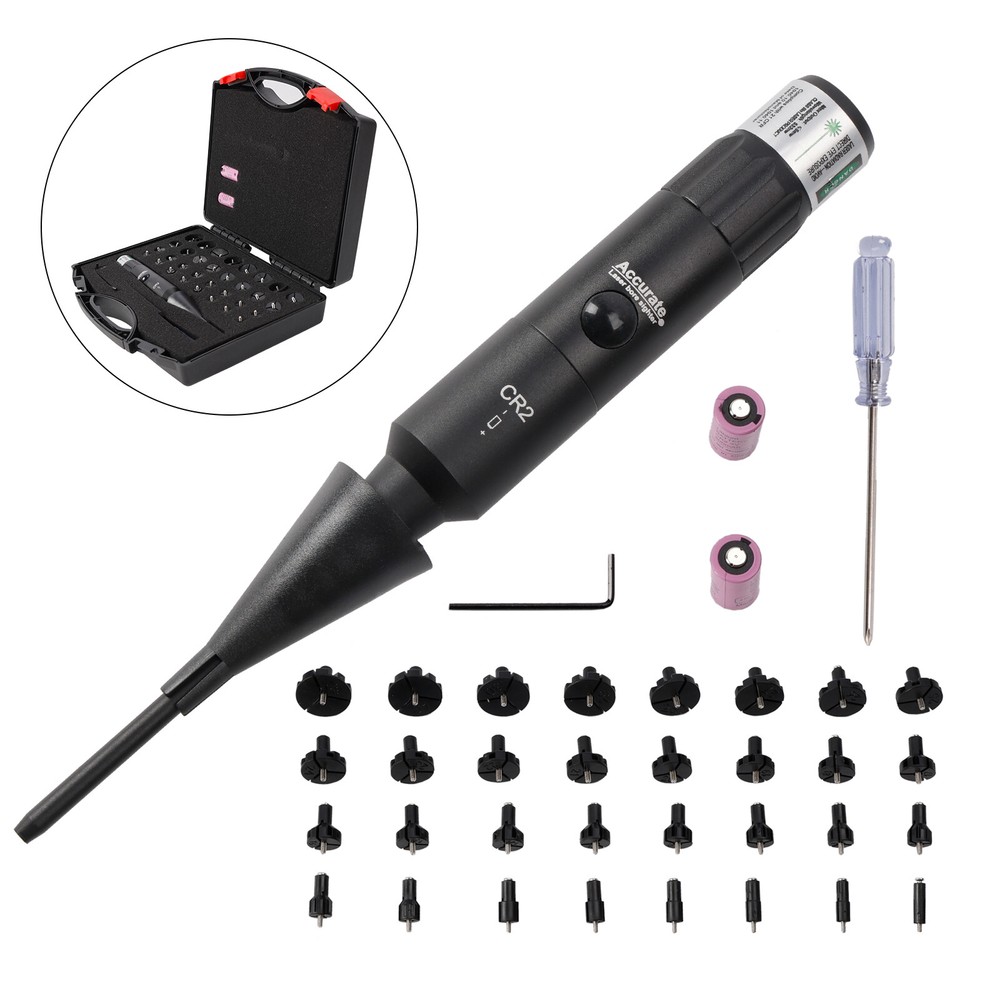 Professional Laser Bore Sight Kit Multiple Caliber Upgraded Bore Sighter US