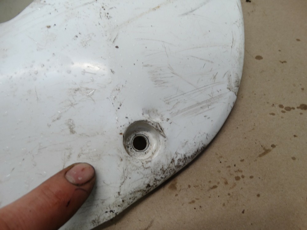 2006 Kawasaki KLX110 OEM Left Rear Side Panel B603
