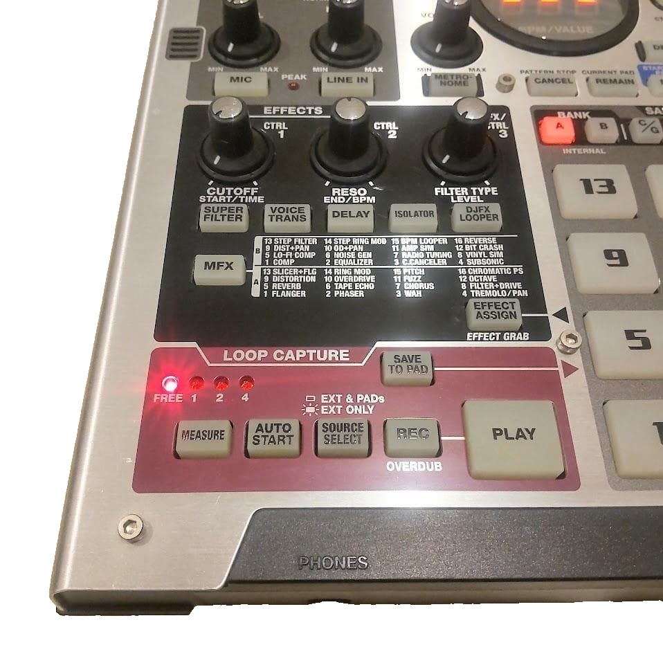 Roland SP-555, Digital DJ Turntable Creative Sampler Performance Effects, "Used"