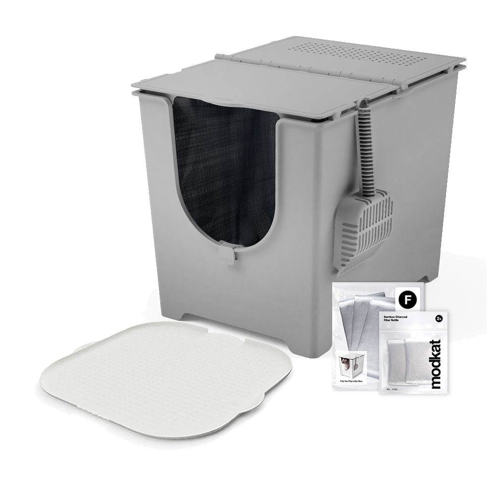 Modkat Front Entry Flip Litter Box Starter Kit (All Colors) NEW! ✨