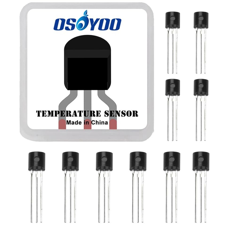 10X DS18B20 Programmable Resolution 1-Wire Interface Technology Single Bus Te...