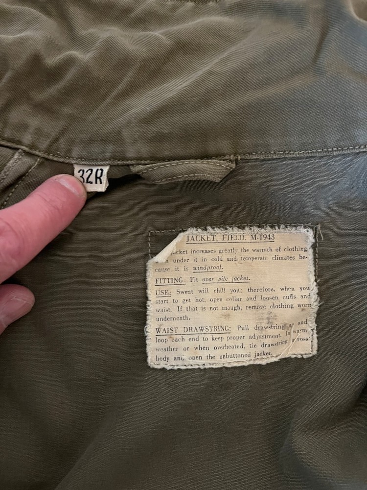 Original WW2 USAF M-1943 Field Jacket-32" Chest