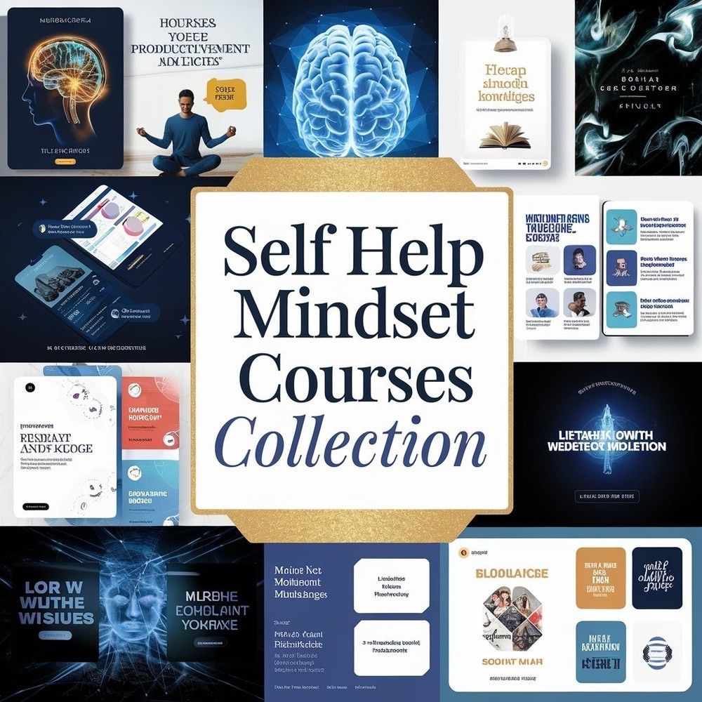 "🔥 Ultimate Self Help Bundle: 80+ Courses for Mindset, Productivity & Success!