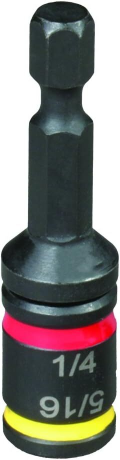Malco MSHC 1/4 & 5/16 Reversible Hex Chuck Driver 1-Pack, Multi