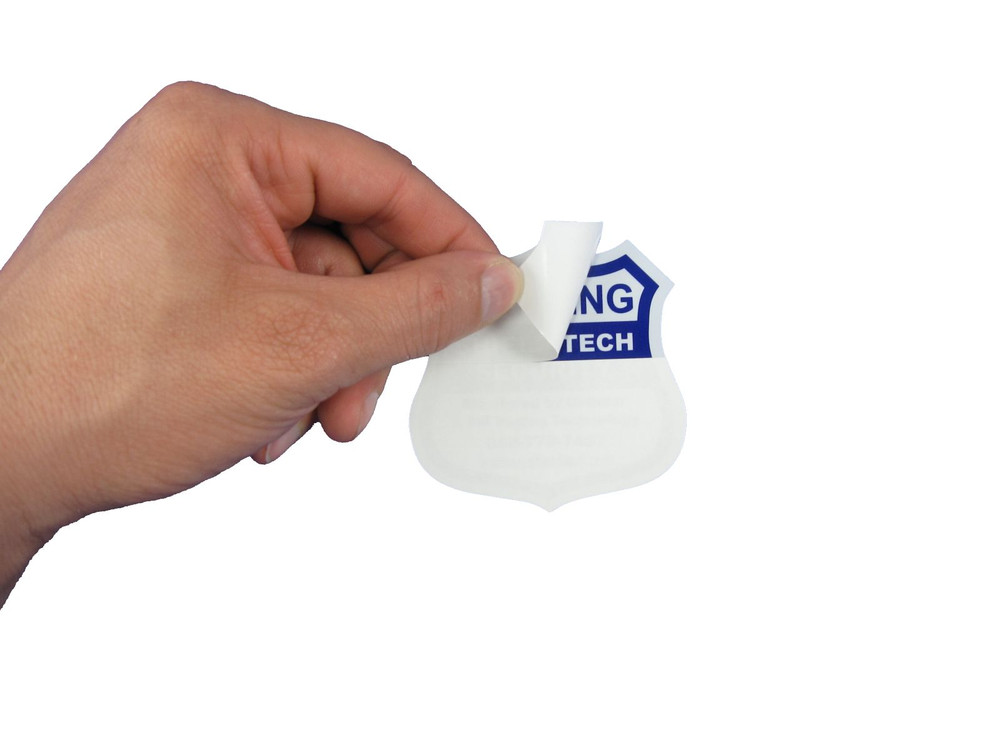 2 FRONT ADHESIVE WINDOW DECALS -WARNING STICKER ALARM SECURITY SYSTEM PK A