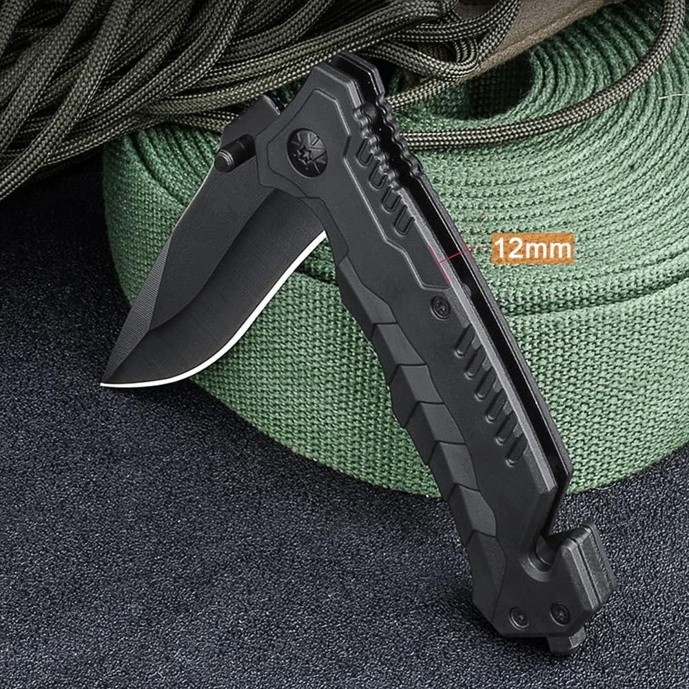 7.9" SPRING OPEN ASSISTED TACTICAL FOLDING POCKET KNIFE EDC Blade Tactical Tool