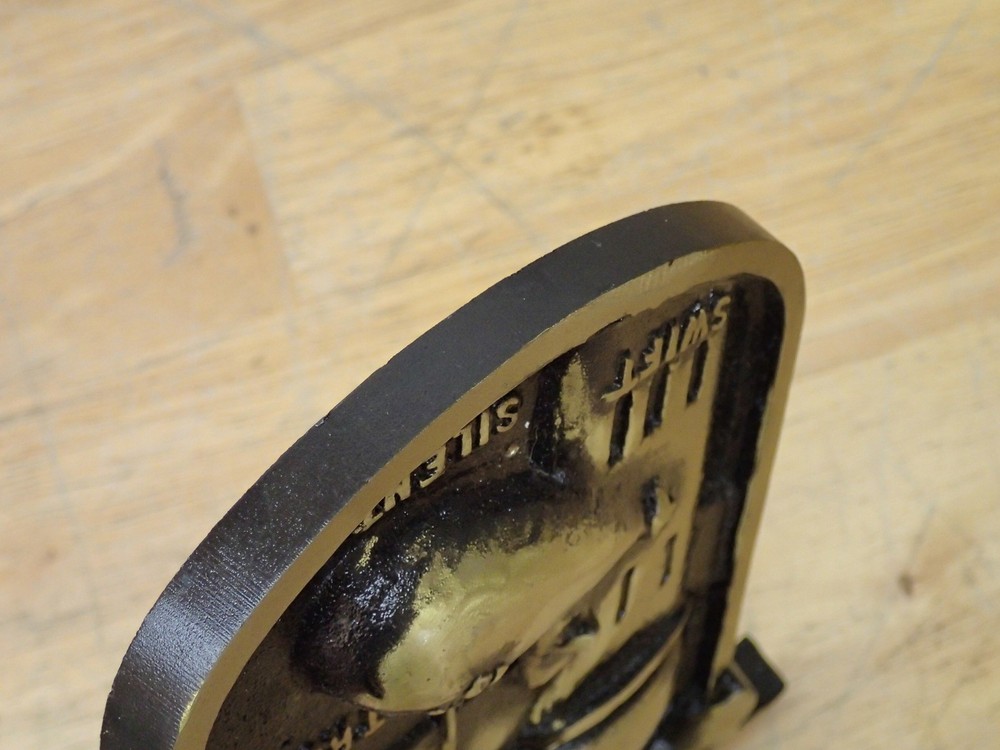 Vintage US Navy Commander Submarine Task Force 157 Brass Plaque