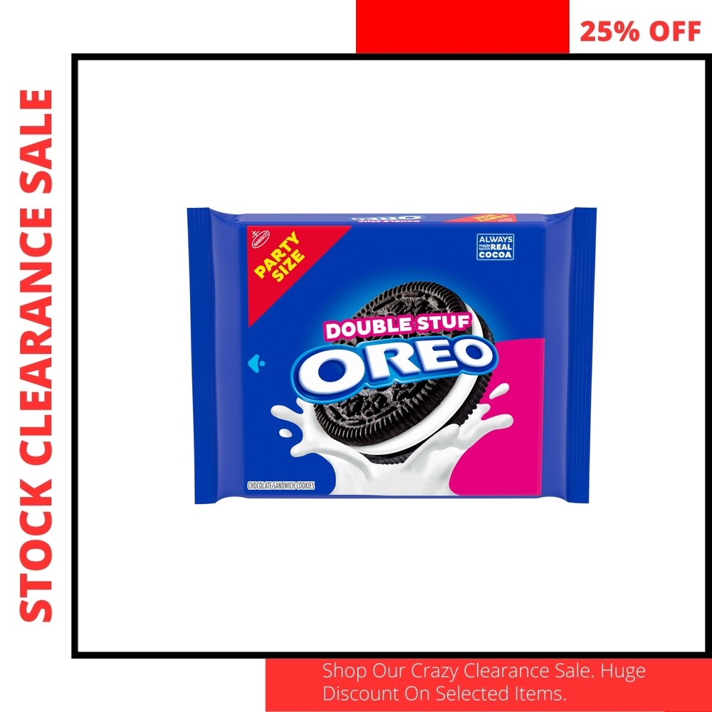 Double Stuf Chocolate Sandwich Cookies