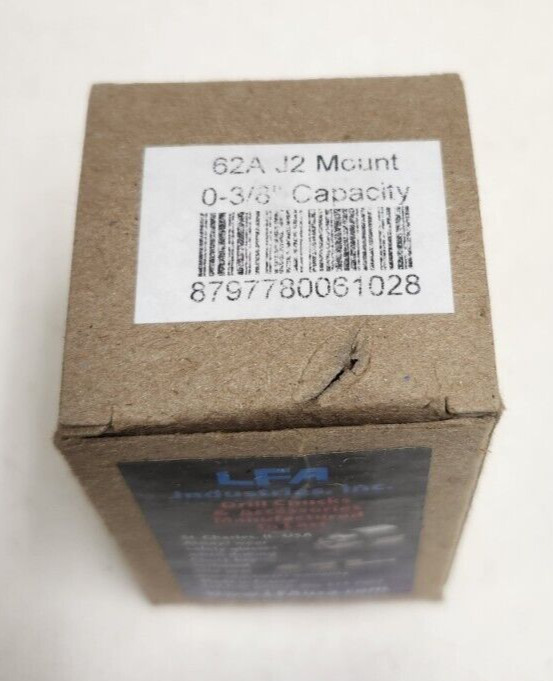 LFA J2 mount 1/64"-3/8" Capacity Jacobs Taper Precision Keyless Drill Chuck