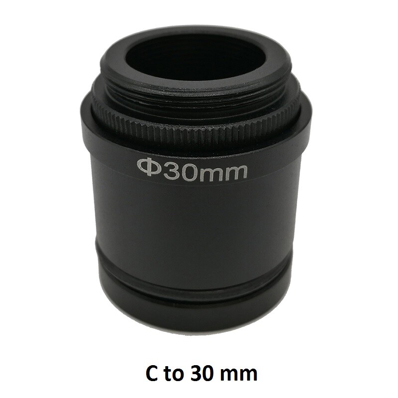 C-mount C Mount to 30 30.5 mm Adapter Stereo Microscope Connect CCD USB Camera