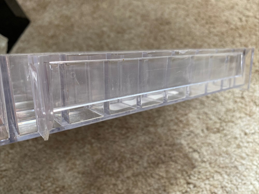 Acrylic Display 70 Compartment Cosmetic Display Lipstick Perfume Hanging