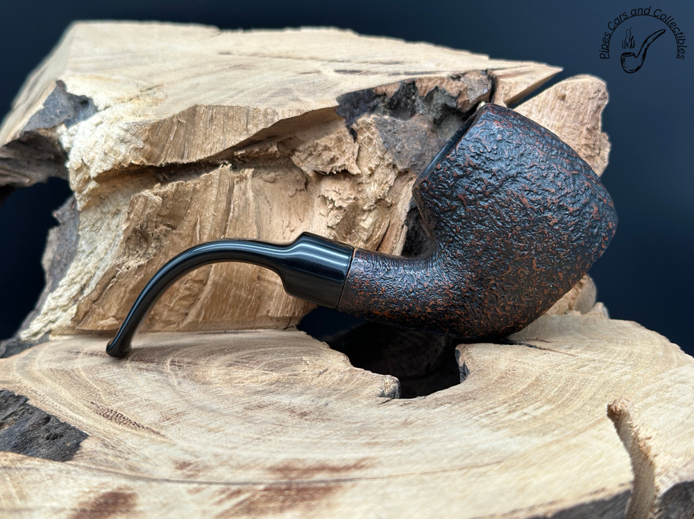 Georg Jensen Antik Sandblasted Sitter Smoking Pipe