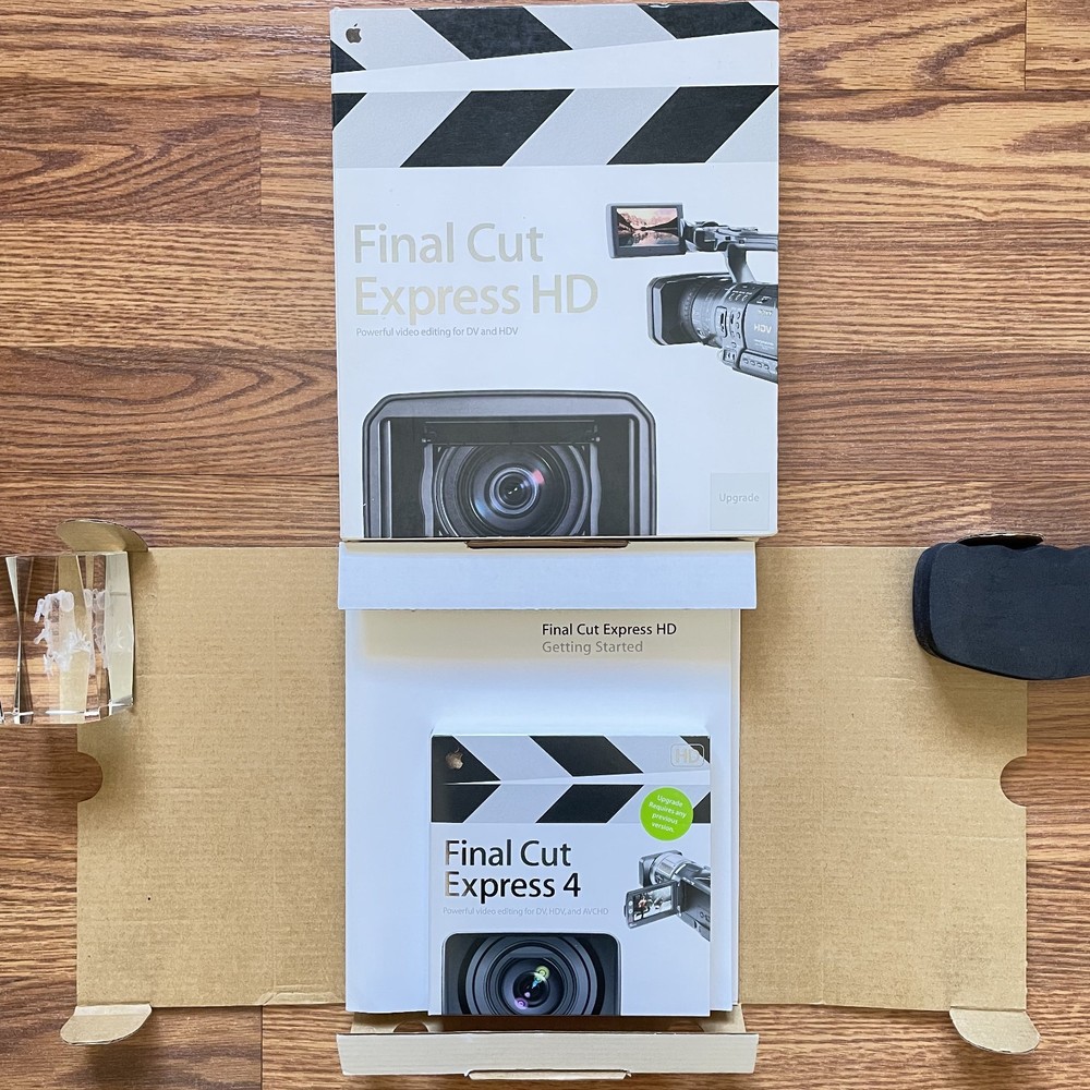 Apple Final Cut Express HD Media Set (Upgrade)