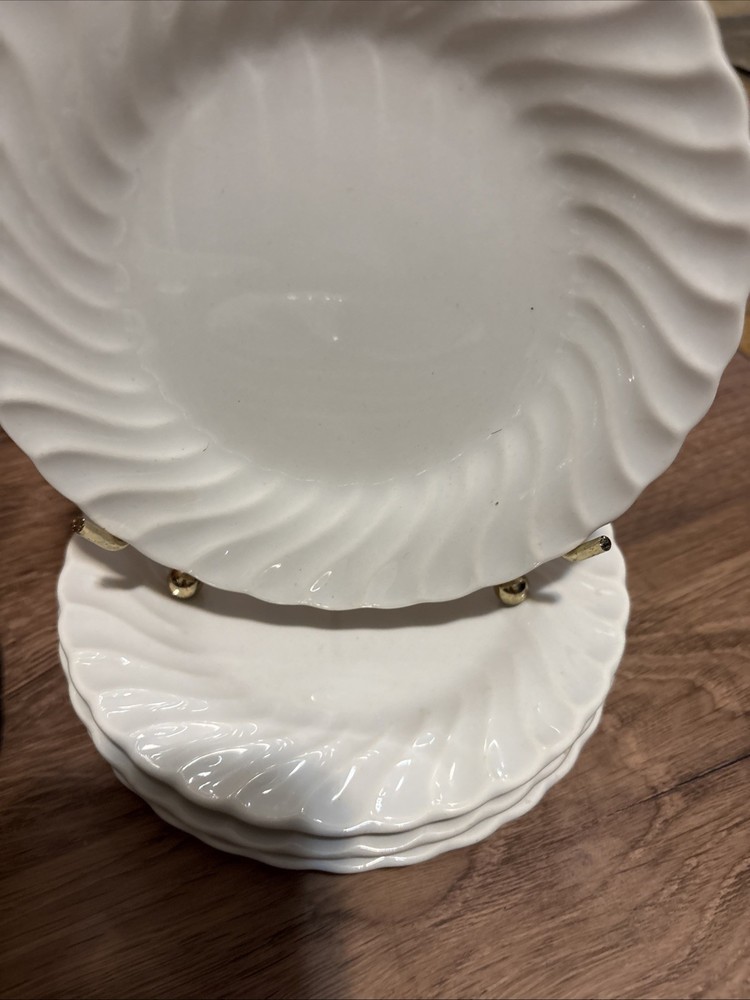 16-Piece Sheffield Bone White Dinnerware Set: Service for 4, Vintage Ironstone