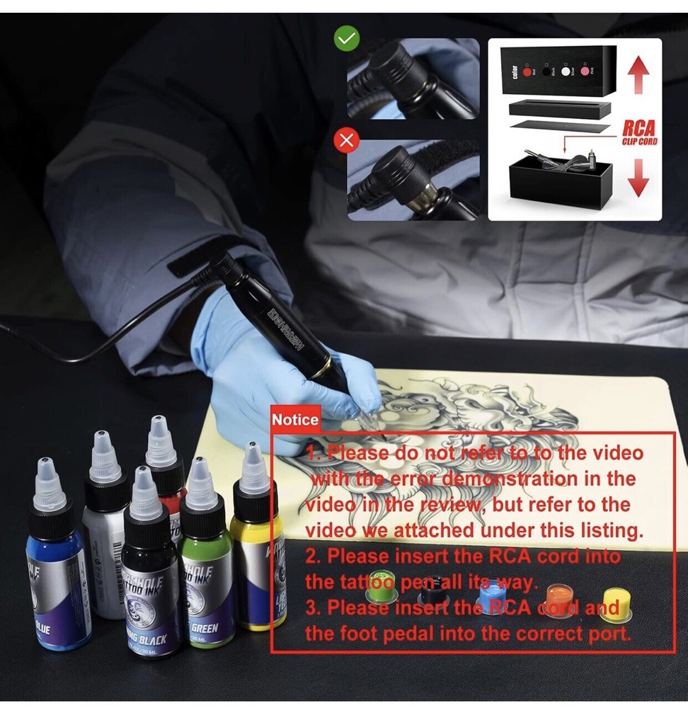 professional tattoo kit
