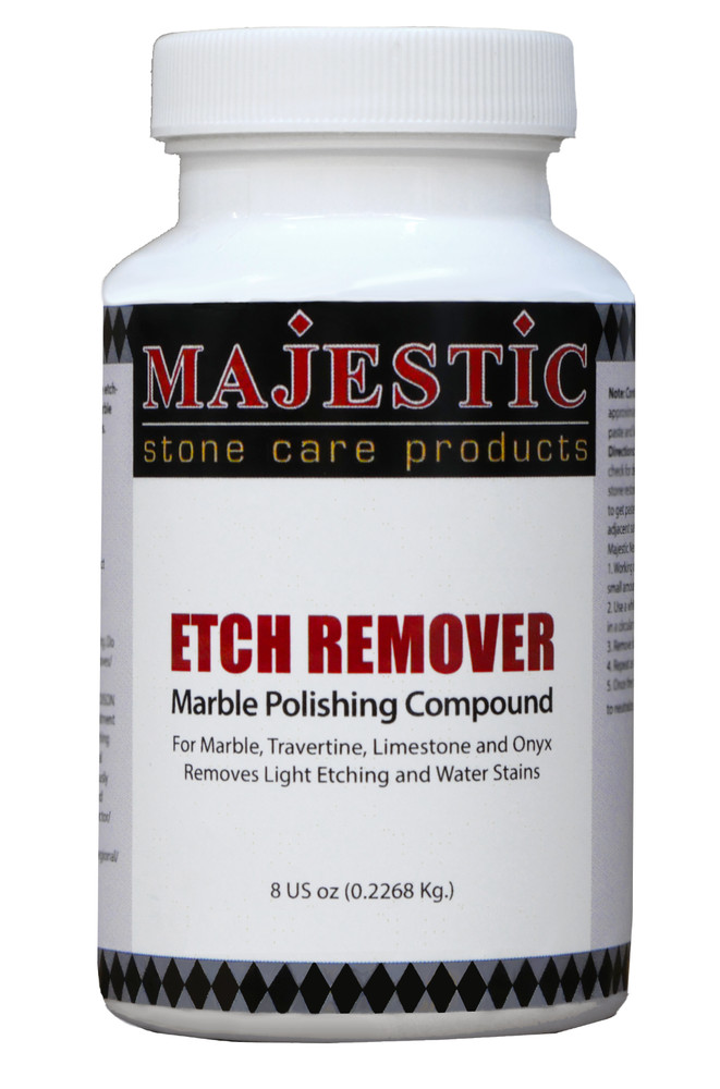 Majestic Etch Remover Marble Polishing Compound 8 oz. MAJR05017