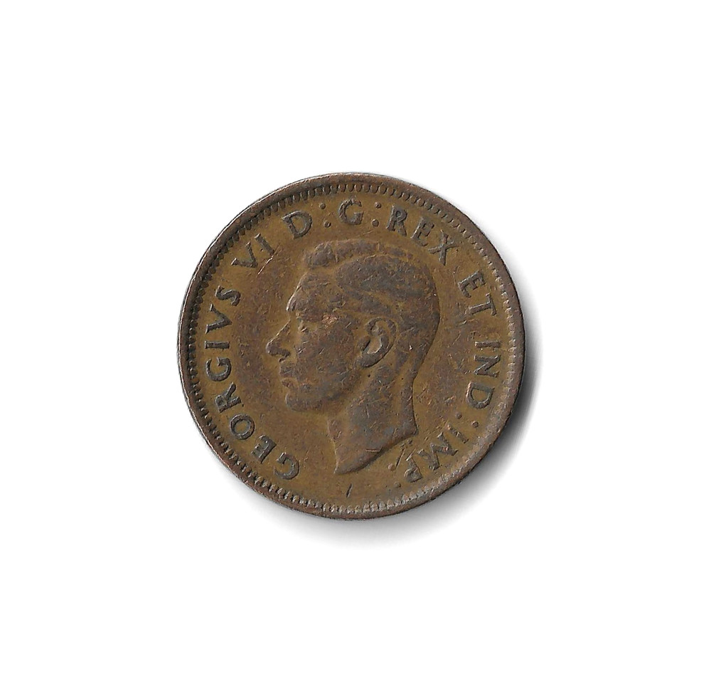 1942 Canada - 1 Cent - 815 - Bronze - 3.2g