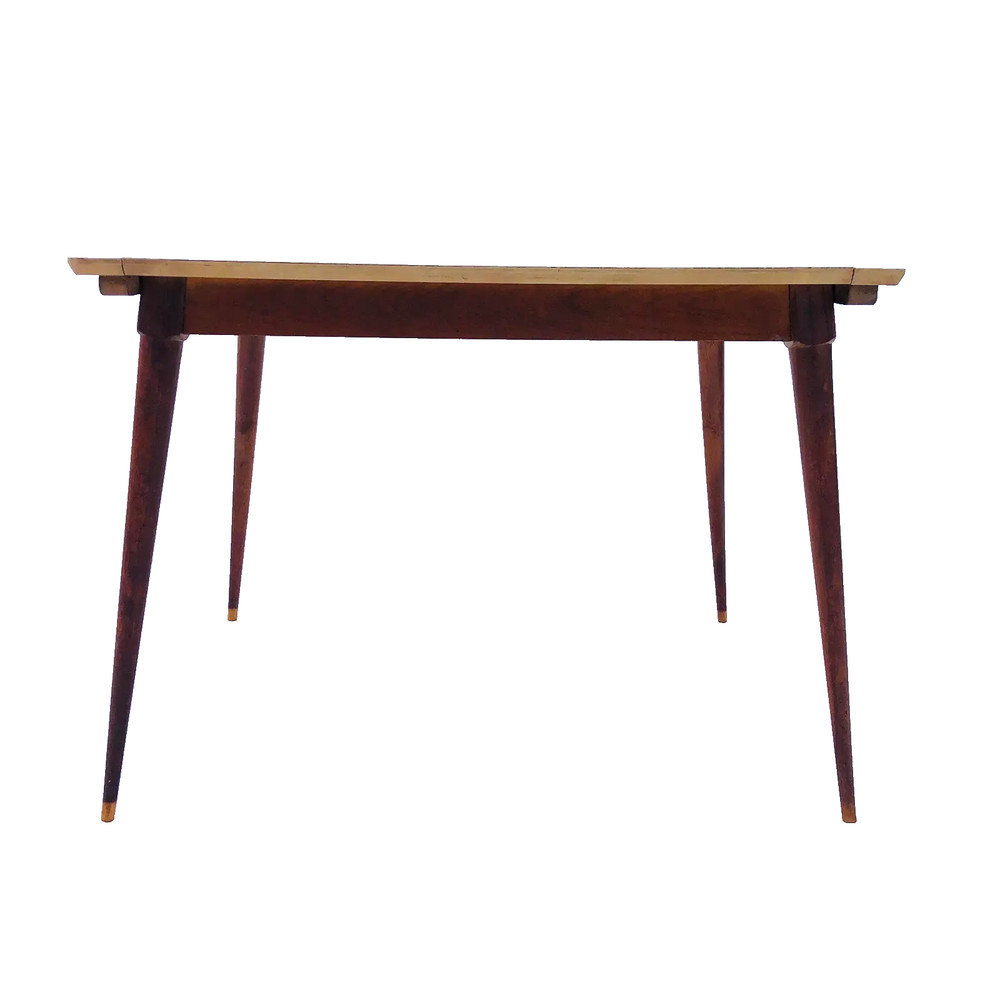 Midcentury 2 Leaves Kitchen/Dining Table