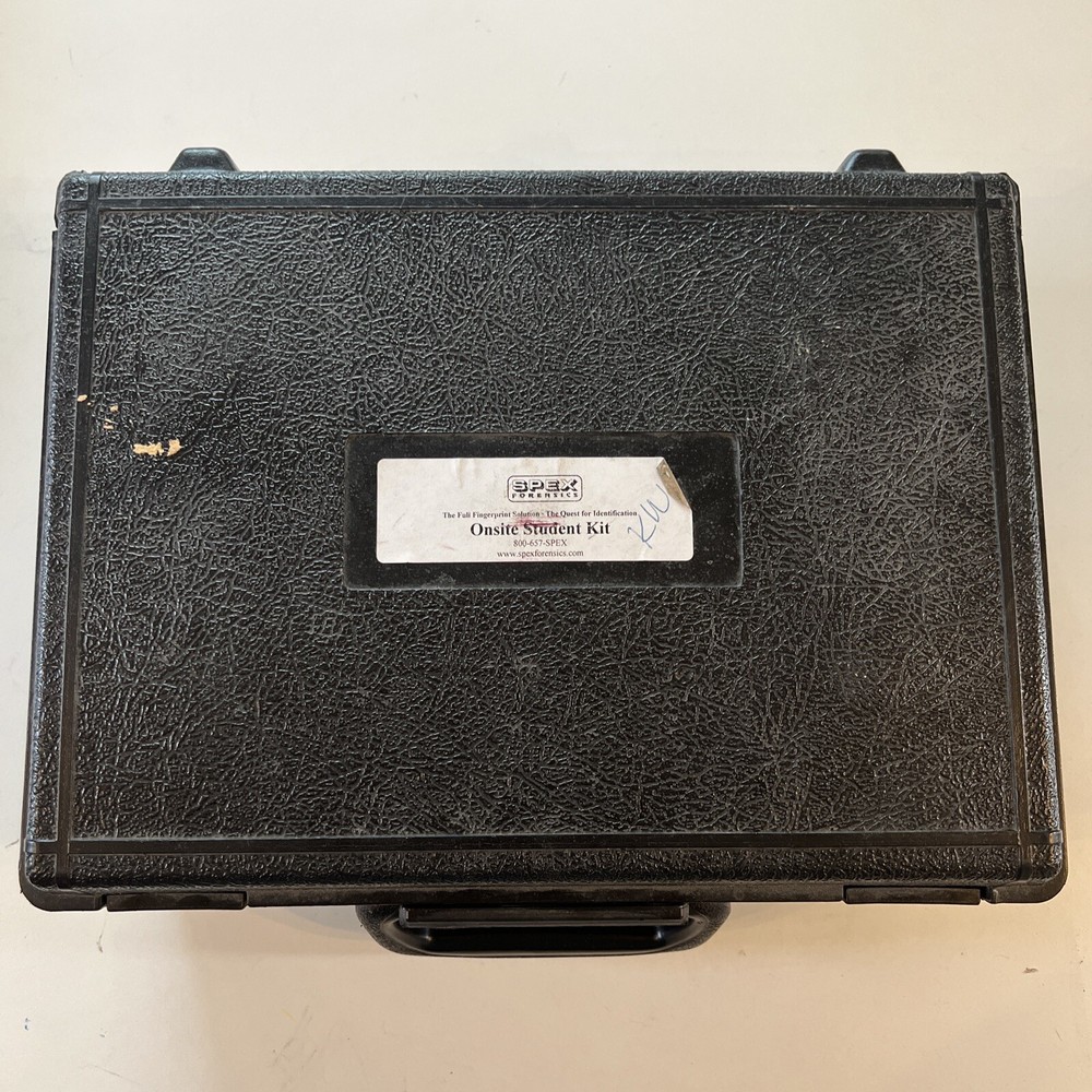 On-site Student Evidence Field Kit The Full Fingerprint Solution Spex Forensics