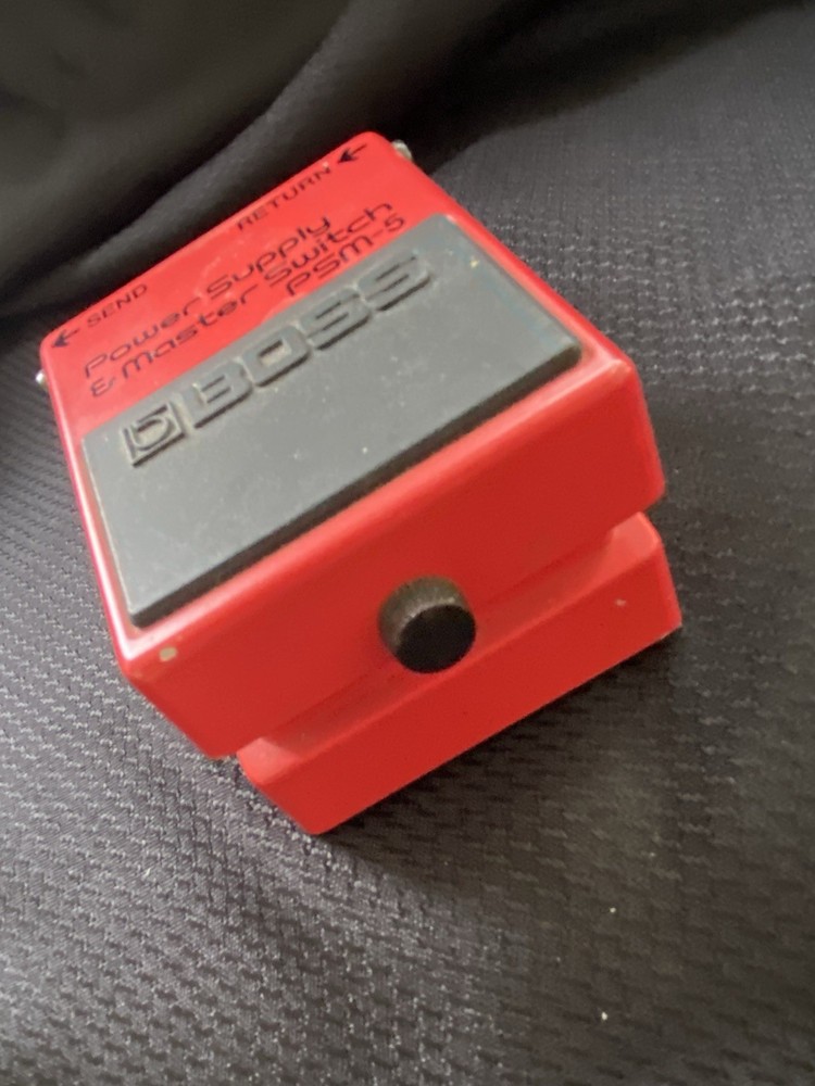 Boss PSM-5 Power Supply and Master Switch Red Label