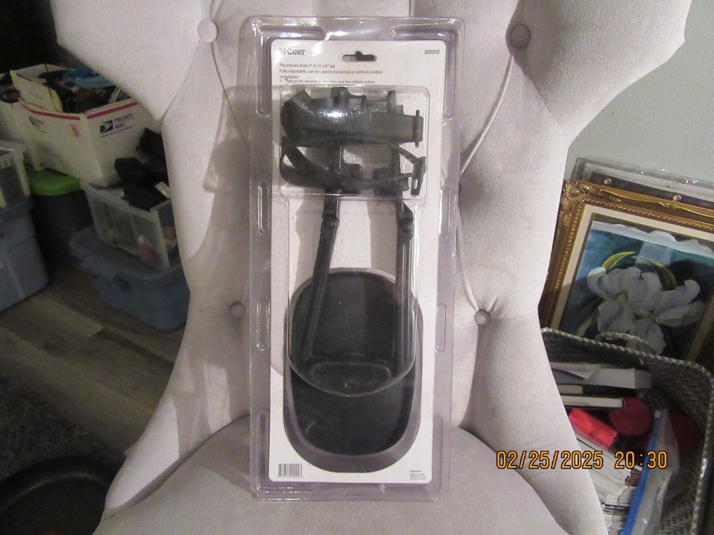 New Curt Extended View Tow Mirror 20002 Perfect Shape!