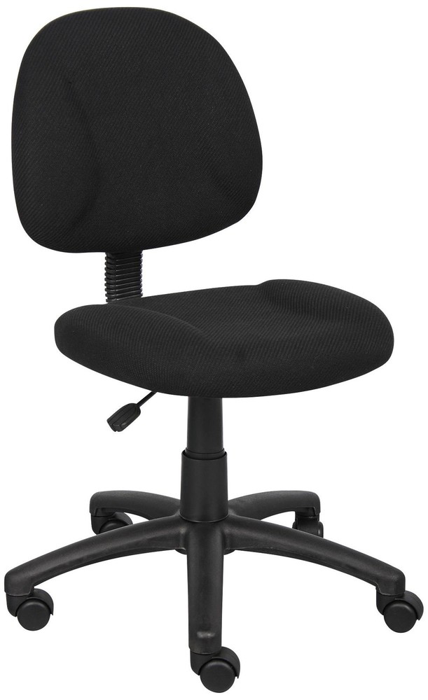 Boss Black Deluxe Posture Chair